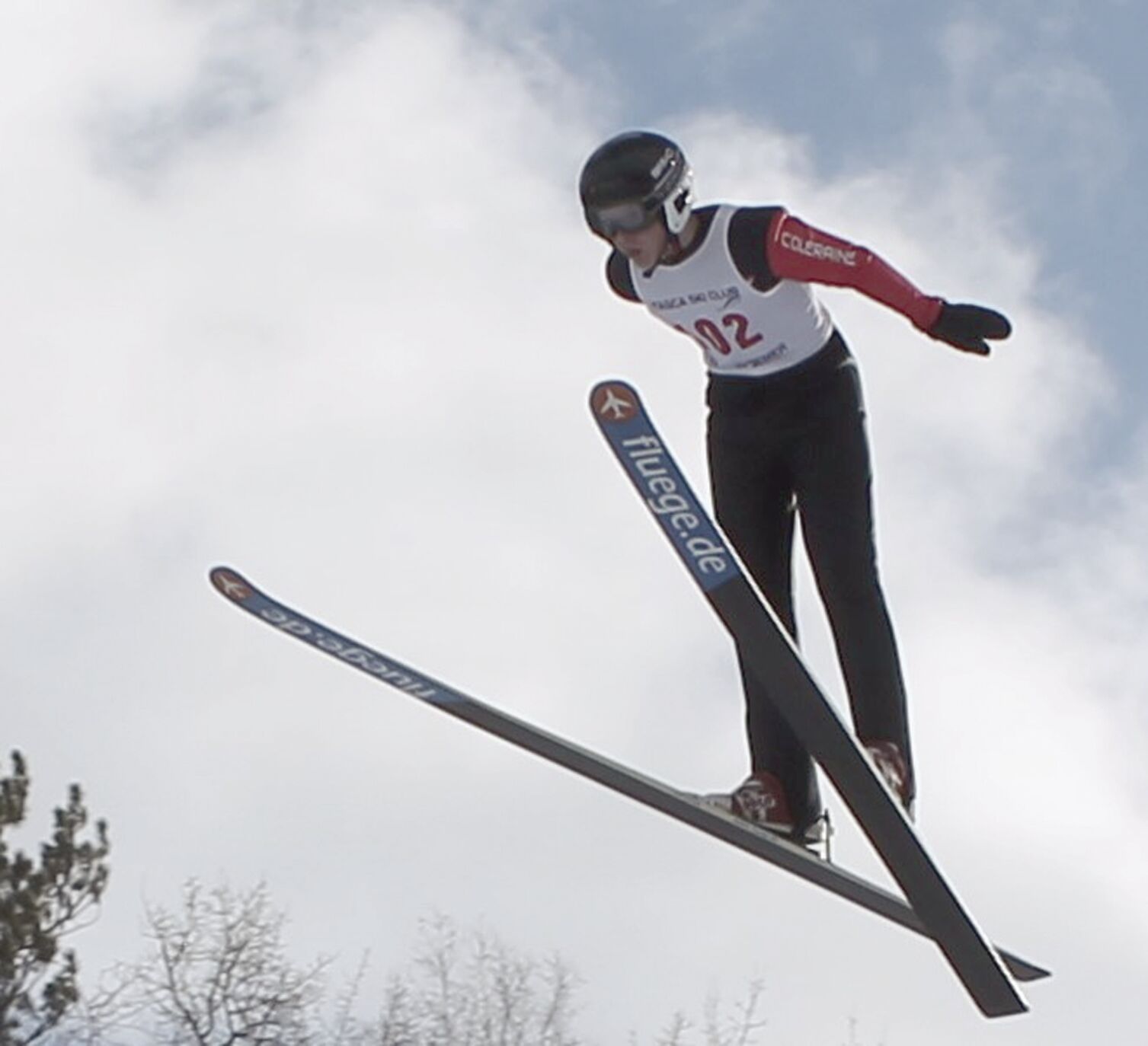Ski jumping set at Mt. Itasca